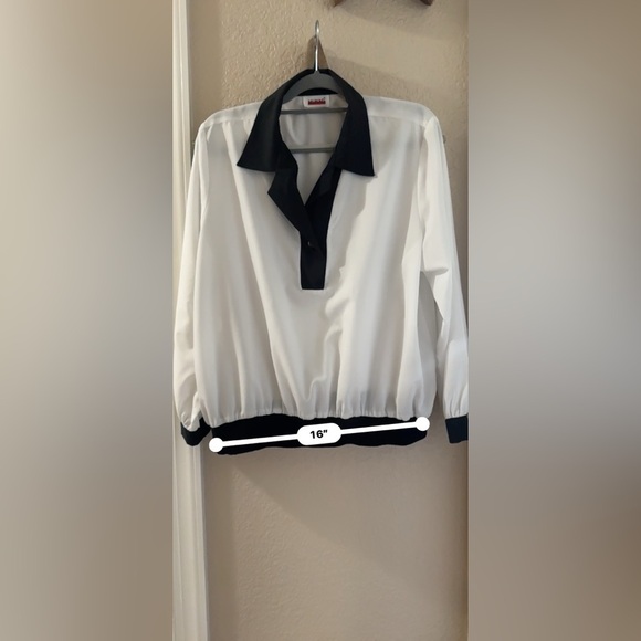 Ms. Bond Vintage (1980s) Longsleeve blouse - Picture 7 of 9